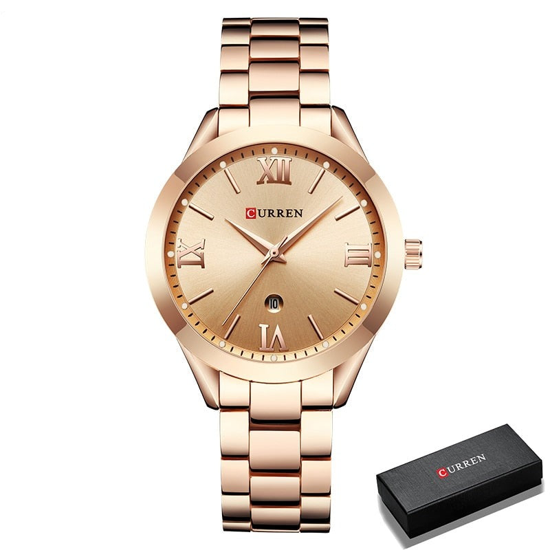 Steel Women's Bracelet Watch - Nina