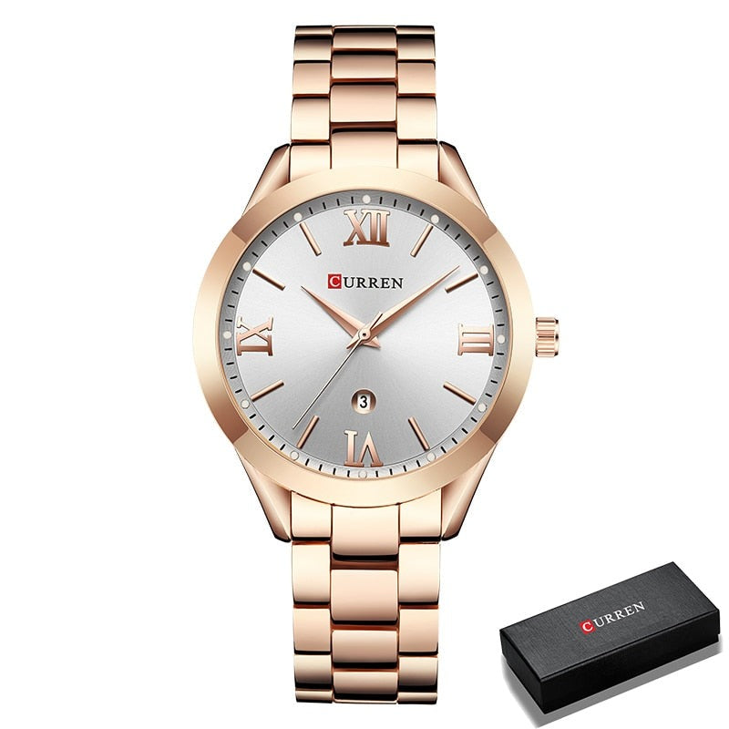 Steel Women's Bracelet Watch - Nina