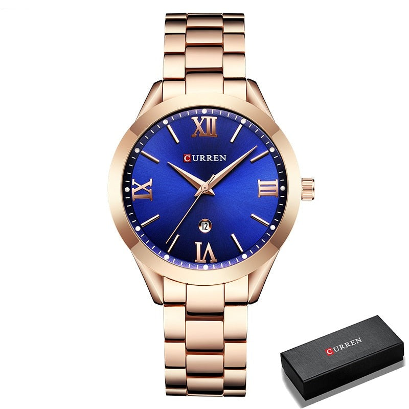 Steel Women's Bracelet Watch - Nina