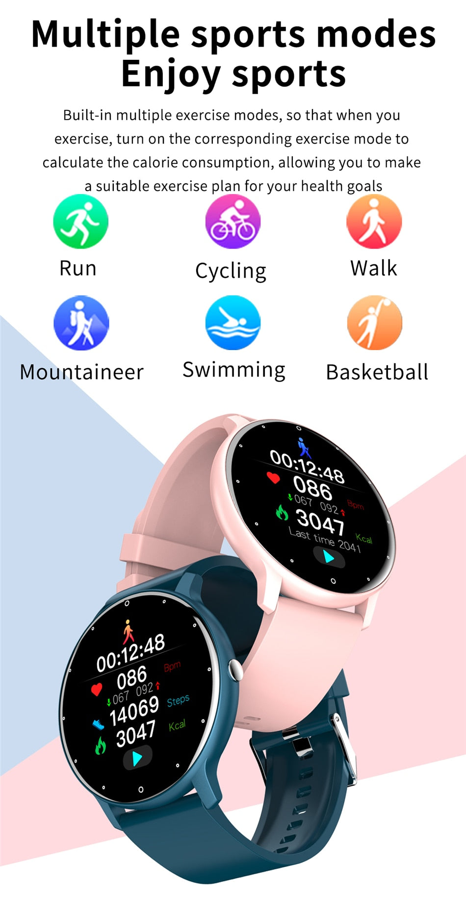 Smart Watch Full Touch - Lige