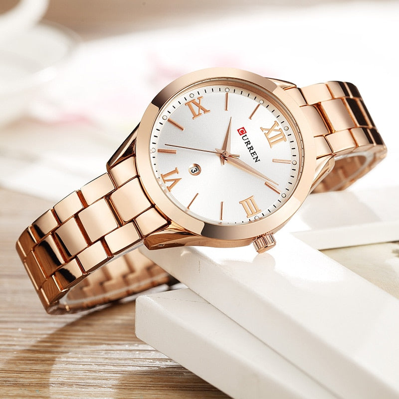 Steel Women's Bracelet Watch - Nina