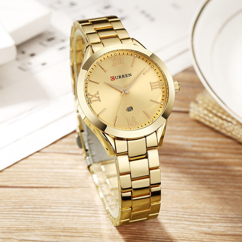 Steel Women's Bracelet Watch - Nina