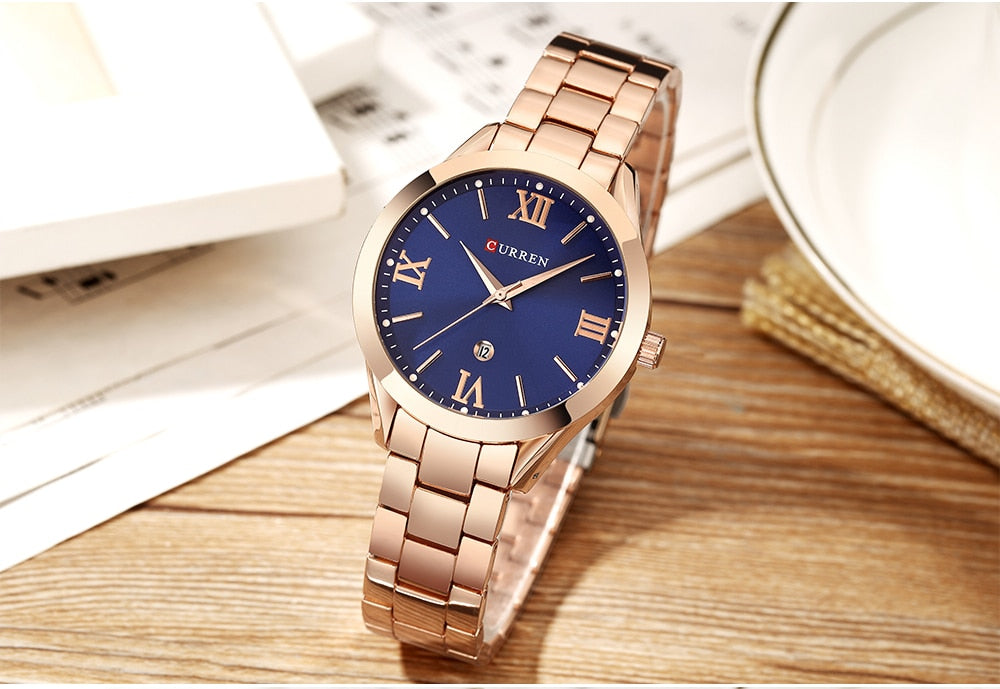 Steel Women's Bracelet Watch - Nina