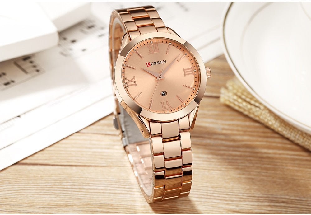 Steel Women's Bracelet Watch - Nina