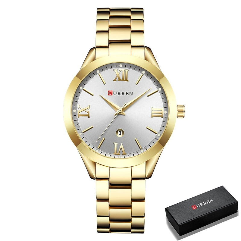 Steel Women's Bracelet Watch - Nina