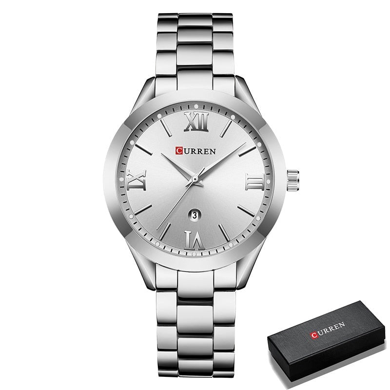 Steel Women's Bracelet Watch - Nina