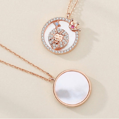 Astrology Charm of Pearl Necklace - Zodiac