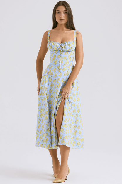 Sundress Floral Print Dress - Mayra