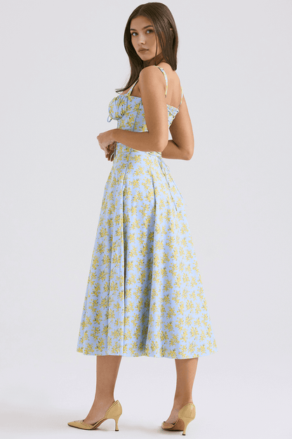 Sundress Floral Print Dress - Mayra