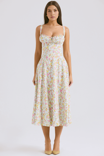 Sundress Floral Print Dress - Mayra