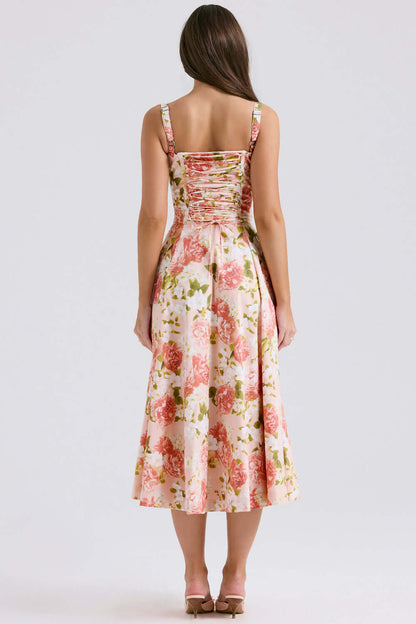 Sundress Floral Print Dress - Mayra