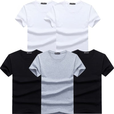 High Quality Casual T-Shirts  - 5 pack