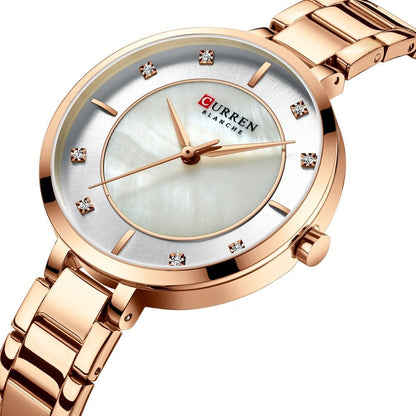 Luxury Quartz Watch  - Pearl