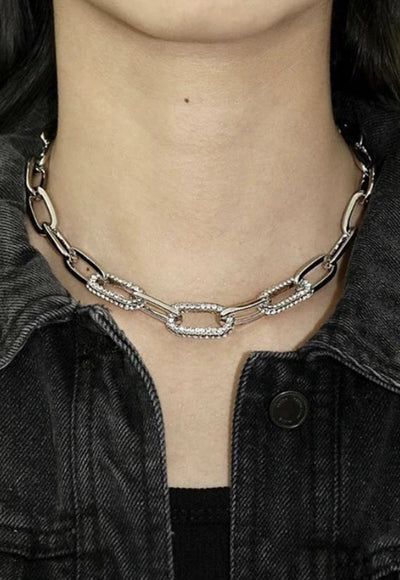 Link Chains Necklace - Quincie