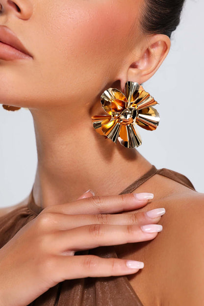 Big Flower Earring - Amelie