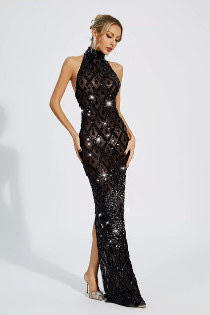 Sparkly Rhinestones Dress - Liona