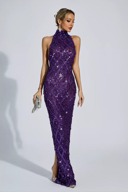 Sparkly Rhinestones Dress - Liona