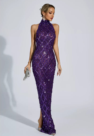 Sparkly Rhinestones Dress - Liona