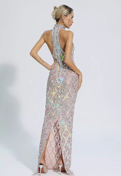 Sparkly Rhinestones Dress - Liona