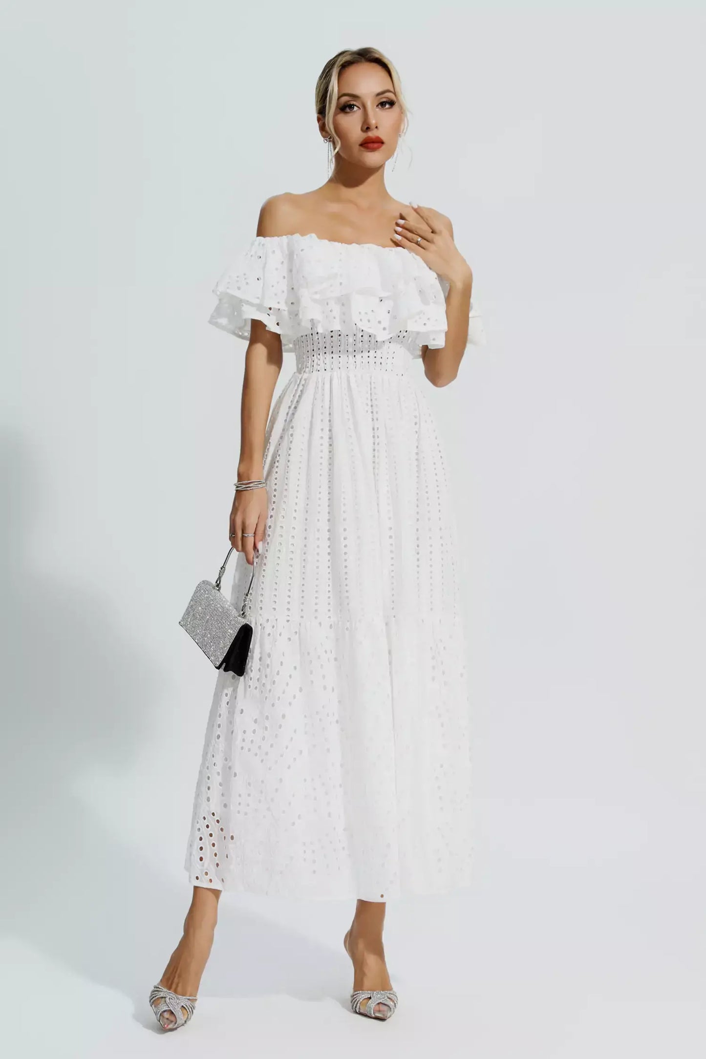 Embroidery Summer Dress - Daniele