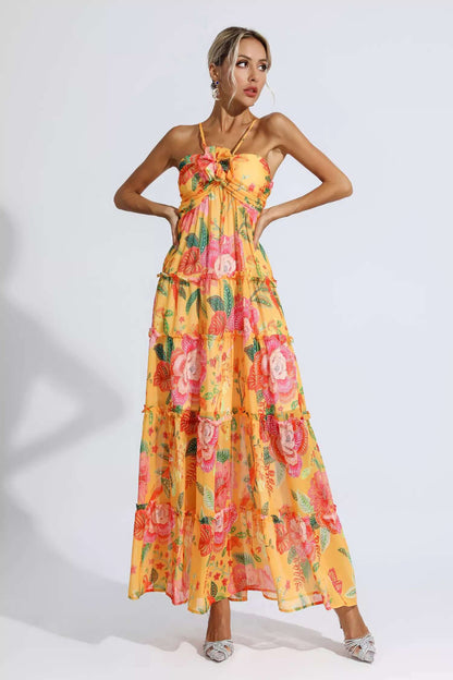 Pleated Boho Dress - Lilika