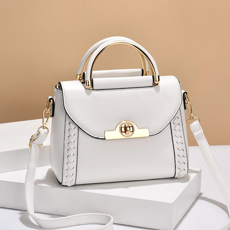 Elegant Buckle Handbag - Alicia