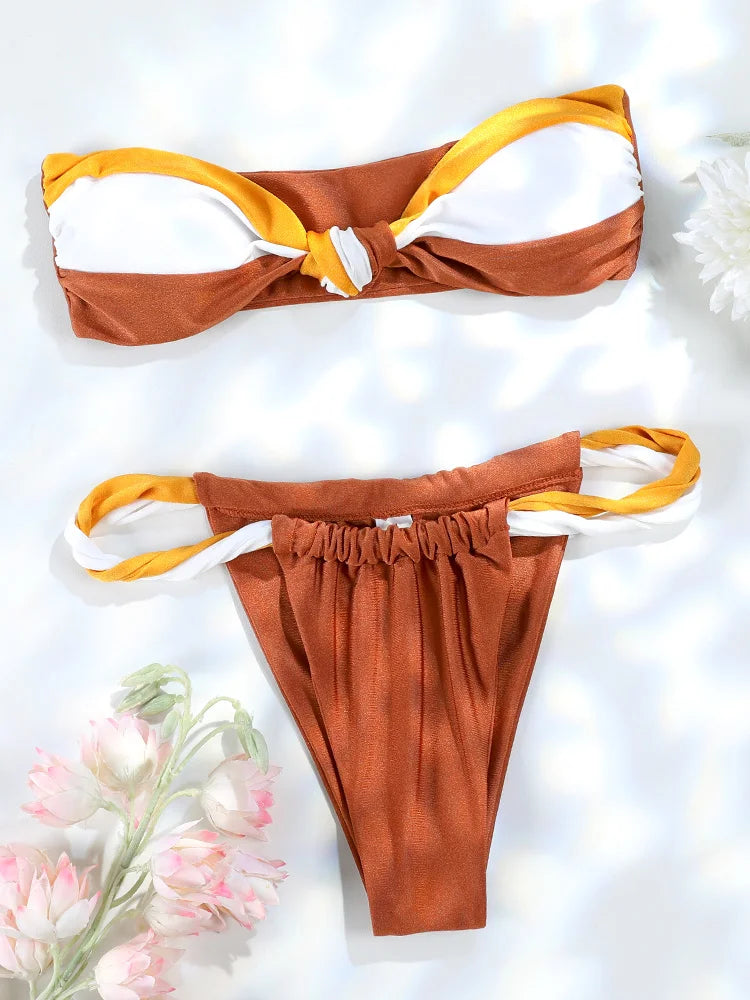 Colored Layers Bikini - Anne