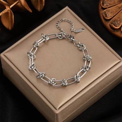 Stainless Steel Chain Bracelet - Link