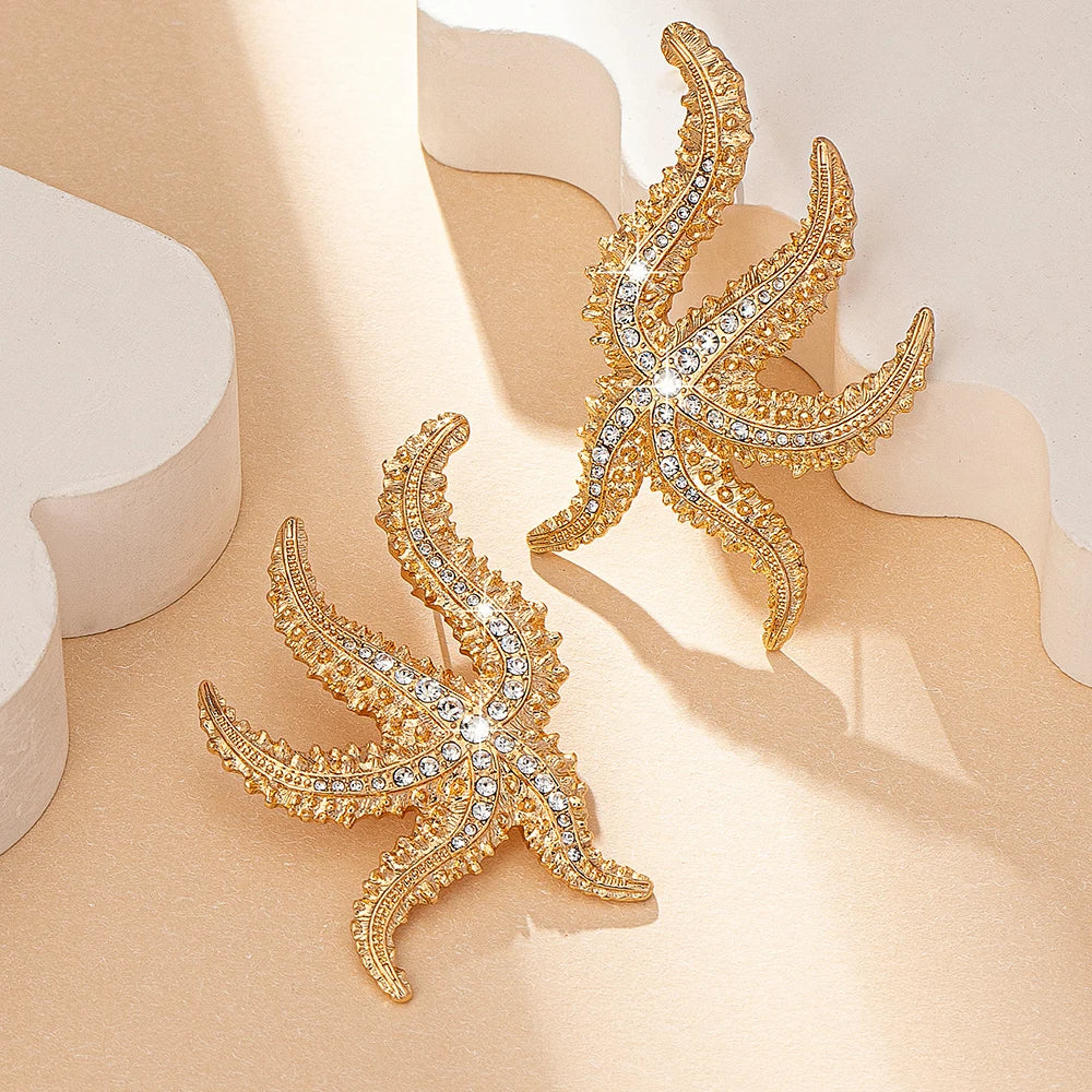 Moving Starfish Earring - Linna