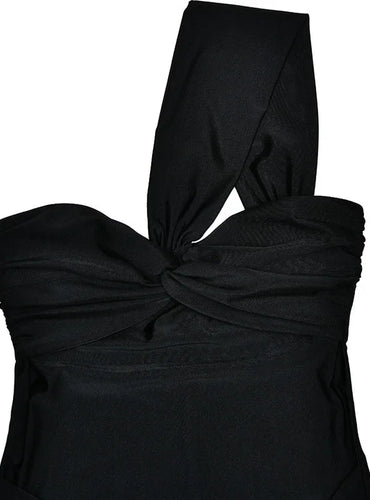 One Shoulder Sleeveless Bodycon Dress - Shantal