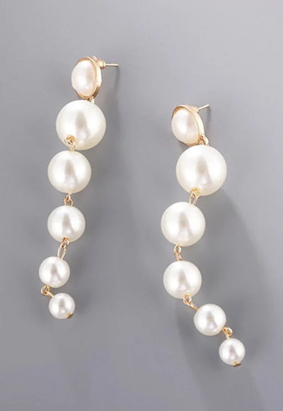 Pearl Drop Earring - Kory