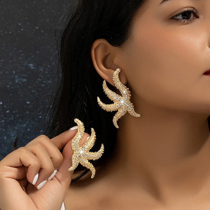 Moving Starfish Earring - Linna