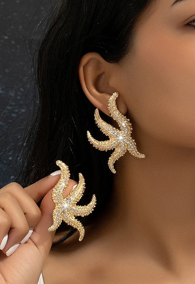 Moving Starfish Earring - Linna