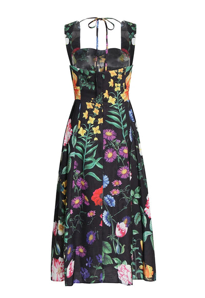 Floral Print Dress - Perla