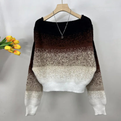 Gradient Knitted Sweater - Darcy