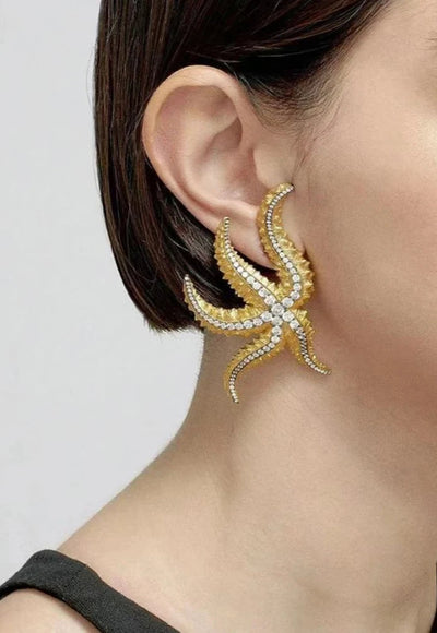 Moving Starfish Earring - Linna