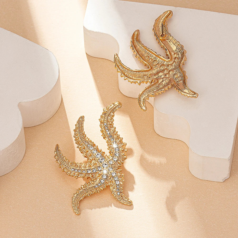 Moving Starfish Earring - Linna