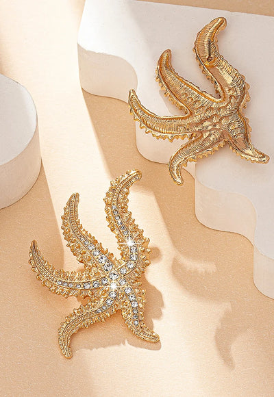 Moving Starfish Earring - Linna