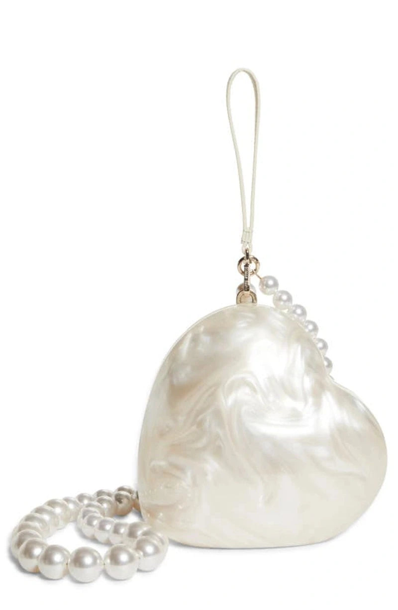 Pearl Heart Bag - Glicia