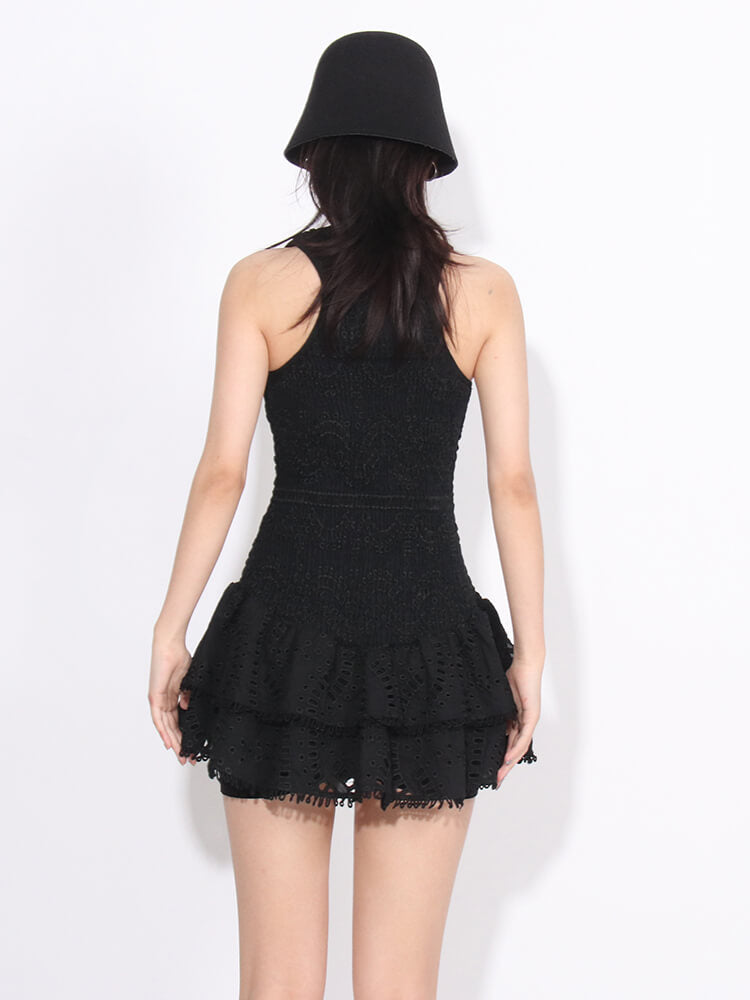 Ruffle Mini Dress - Jessica