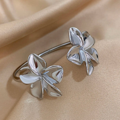 Flower Cuff Bracelet - Ethel