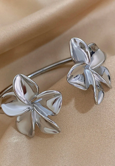 Flower Cuff Bracelet - Ethel