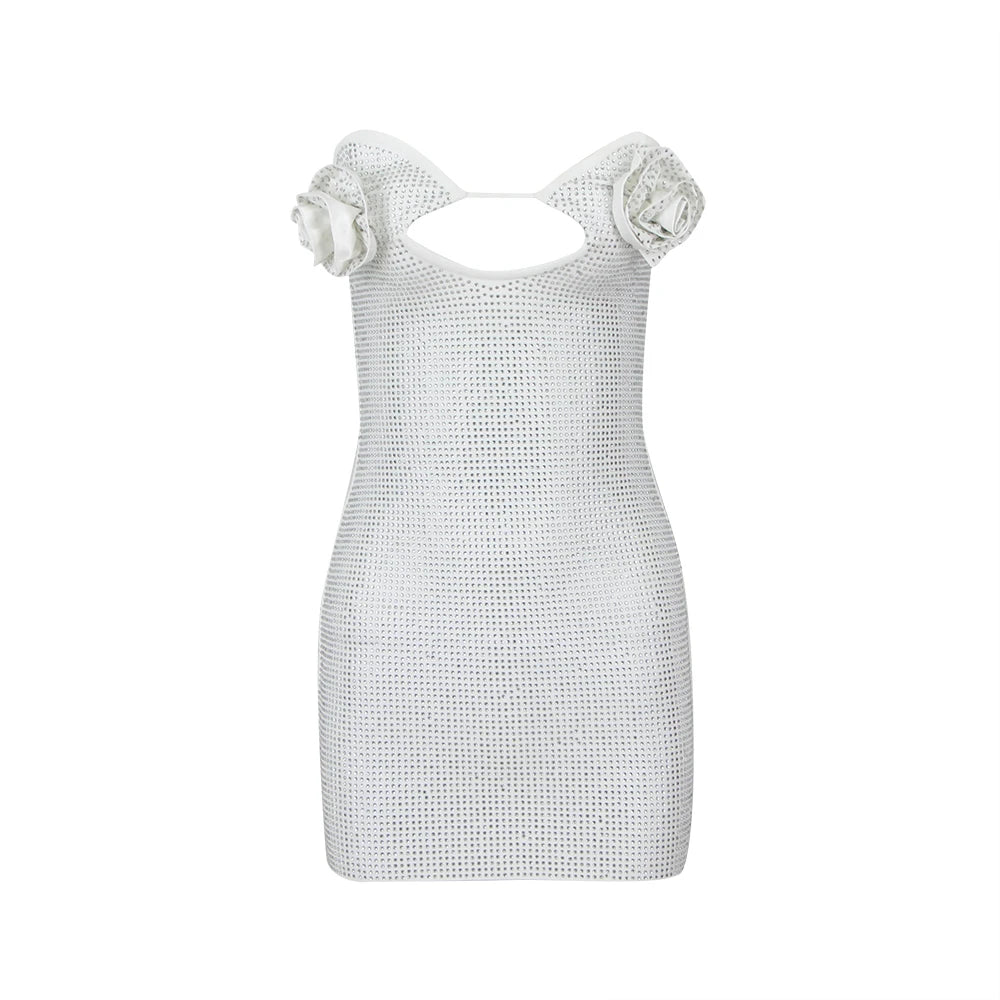 Strapless Diamonds Dress - Dalila