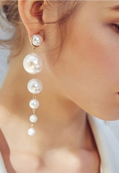 Pearl Drop Earring - Kory