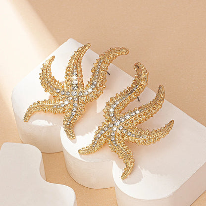 Moving Starfish Earring - Linna