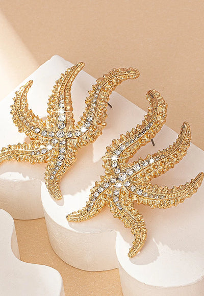 Moving Starfish Earring - Linna