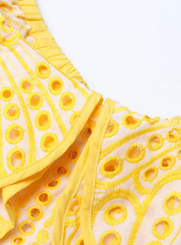 Embroidery Summer Dress - Daniele