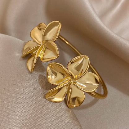 Flower Cuff Bracelet - Ethel