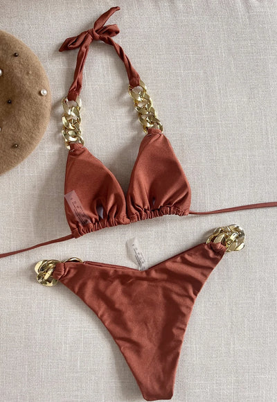 Chain Detail Bikini - Becky