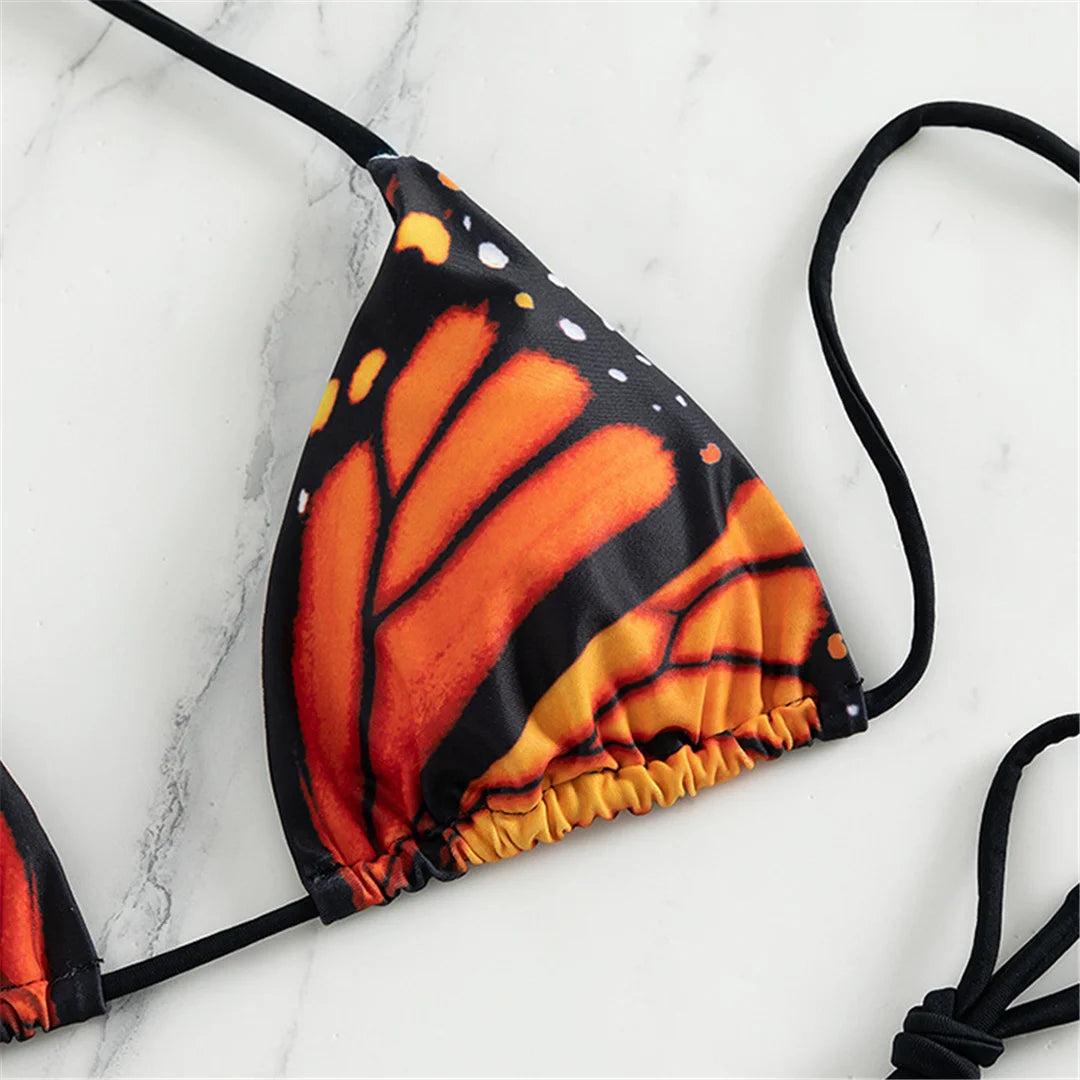 Printed Butterfly Bikini - Fairy